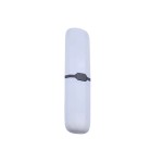 Toothbrush holder for travel, white color, model S01DA